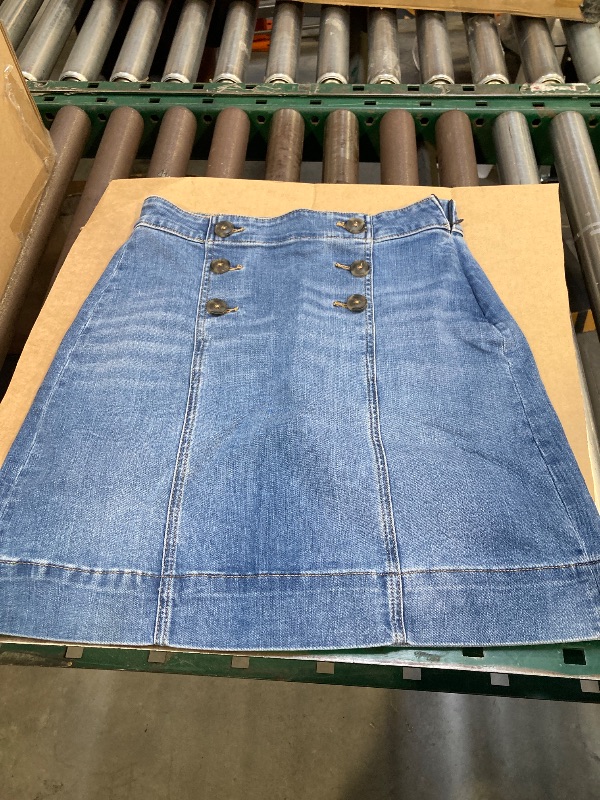 Photo 1 of St. John's Bay Denim Skirt size 6 