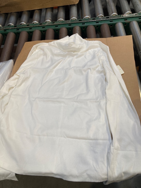 Photo 1 of Ana Women Turtleneck Base Layer Shirts Long Sleeve Slim Fit Thermal Underwear Tops size xl 