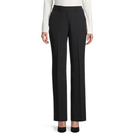 Photo 1 of Worthington Tall Womens High-Rise Modern Trouser, 12 Tall, Black