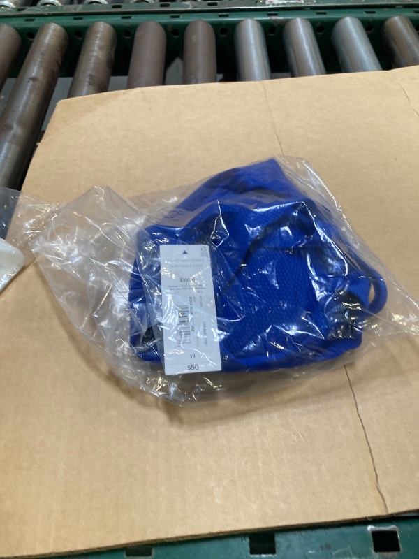 Photo 1 of Liz Claiborne Bra Bikini Swimsuit Top, 16, Blue