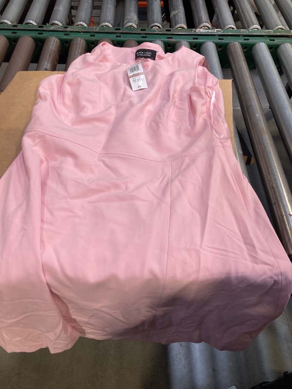 Photo 1 of Black Label by Evan-Picone Womens Sleeveless Fit + Flare Dress, 12, Pink