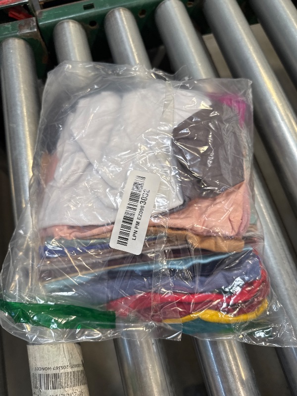 Photo 1 of JenPen 25 Pcs Under Scarf Hijab Cap Unisex Dreadlock Cap Women Stretch Solid Color Hijab Scarf Woman Unisex Hats, 25 Colors