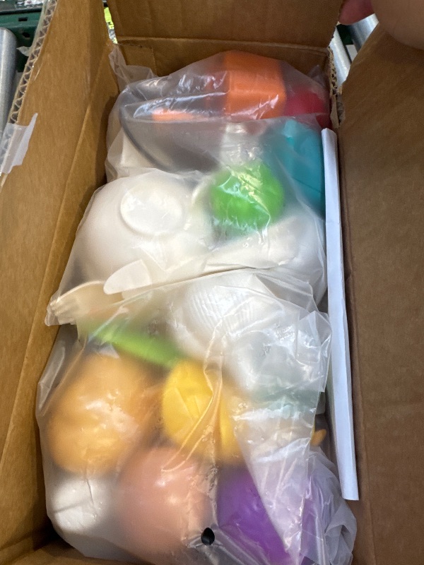 Photo 1 of 200Pcs Mini Play Kitchen Accessories for Kids, Pretend Cooking Playset with Cookware, Tableware & 2 Fruit Sets, Learning Gift for Girls, Boys, Toddlers, Green