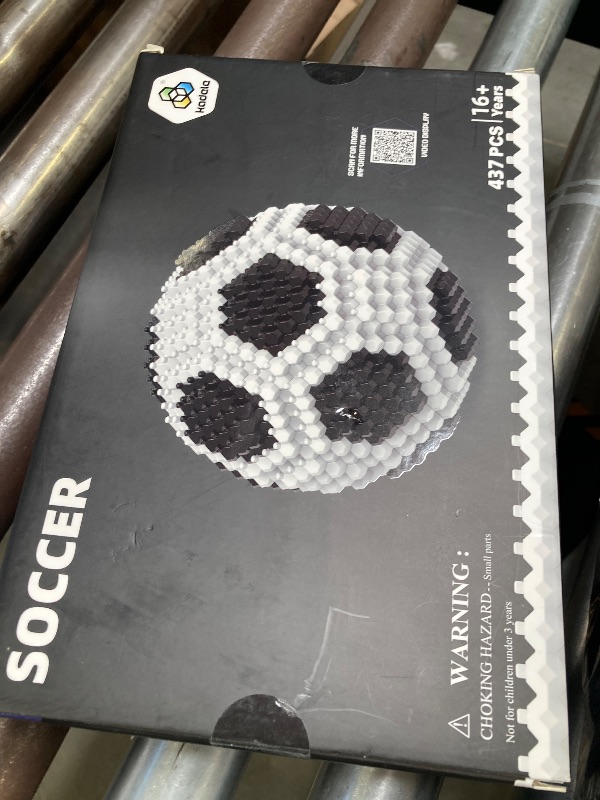 Photo 1 of KADELE Soccer Building Block Set, Adults challenging STEM Block Decorations, Miniature 3D Educational Toys for Ages 14 15 16 and Above, (437 Pieces)