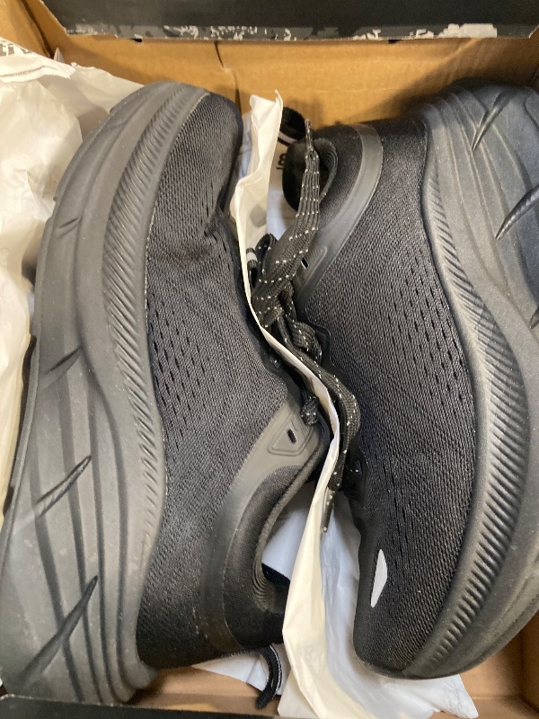 Photo 1 of NORTIV 8 Women's Walking Shoes Cushion Comfortable ActiveBreeze Running Tennis Shoes Non-Slip Workout Gym Sports Athletic Breathable Fashion Sneakers,Size 6,All Black,SNWS248W