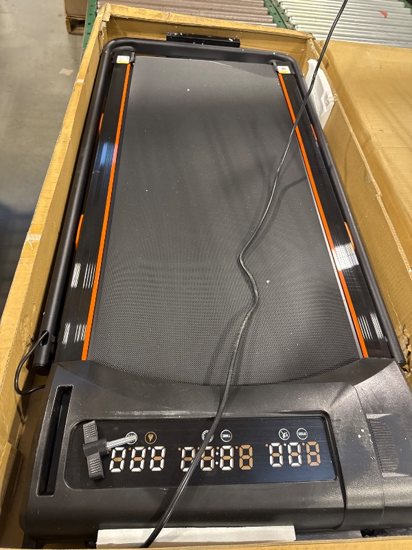 Photo 1 of Walking Pad Treadmill Under Desk,6% Manual Incline,300lbs Capacity,Foldable Portable 2.5HP Mini Treadmill for Home,APP Compatible,Compact Design for Walking Fitness Workout Equipment
