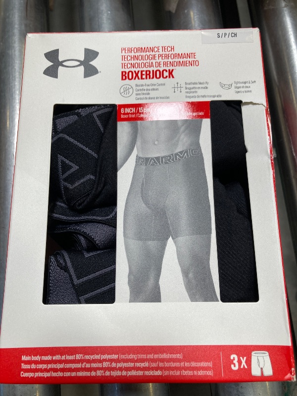 Photo 1 of Under Armour Men's Multi-Pack Standard Tech Boxer Brief, 6" Inseam, All-Day Comfort & Ultra-Soft