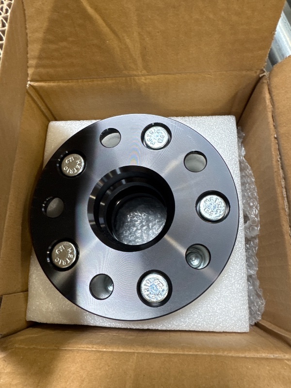 Photo 1 of 20mm Hubcentric Black Wheel Spacers 5x114.3 Compatible For Subaru WRX STI 2013-2022, Outback and Legacy 2015-2022, WRX 2015-2022, Forester 2018-2022, Ascent 2019-2022 (4pc 56.1mm M12x1.25) Spacer