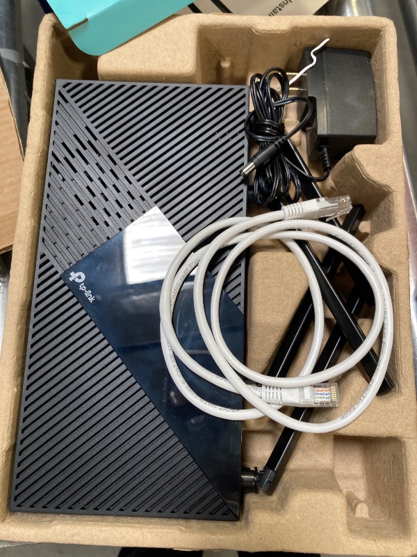 Photo 1 of TP-Link AX1800 WiFi 6 Router V4 (Archer AX21) – Dual Band Wireless Internet, Gigabit, Easy Mesh, Works with Alexa - A Certified for Humans Device, Free Expert Support