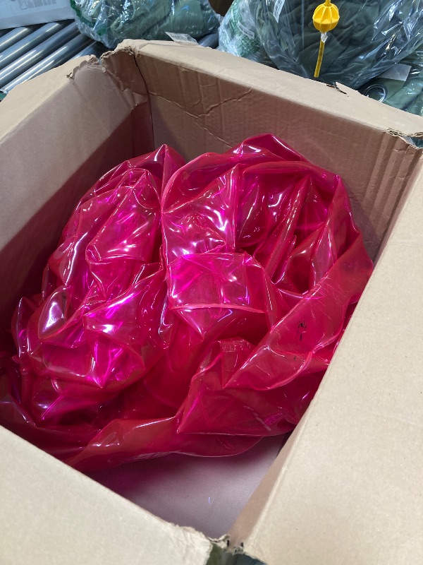 Photo 1 of Kigley Inflatable Chair Blow Up Couches Transparent Inflatable Sofa Seat Yard Patio Portable Air Couch Furniture for Outdoor Indoor Camping Beach Room(Double Seat,Pink)