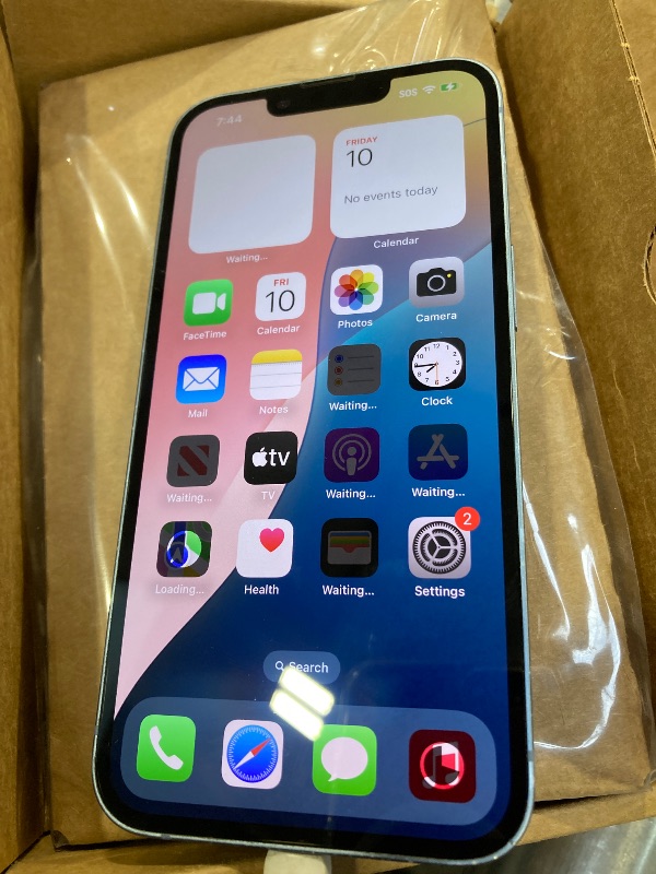 Photo 1 of Apple iPhone 14, 128GB, Blue - Unlocked (Renewed)