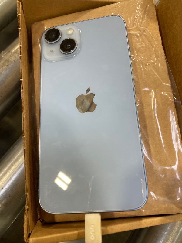 Photo 1 of Apple iPhone 14, 128GB, Blue - Unlocked (Renewed)