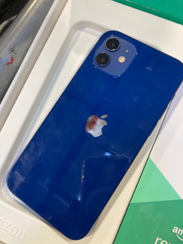 Photo 1 of Apple iPhone 12, 128GB, Blue - Unlocked*Clean status 
