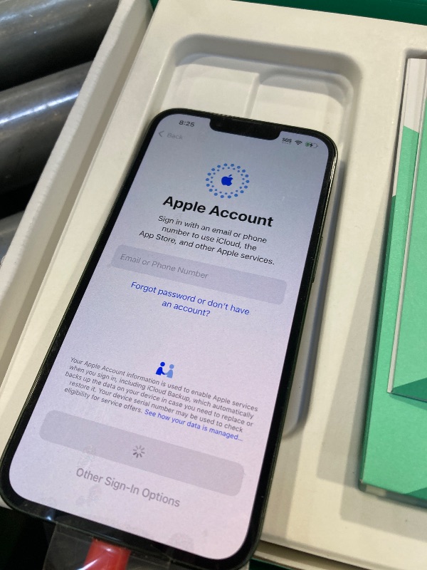 Photo 1 of Apple iPhone 13, 128GB, Green - Unlocked* Gets stuck at Apple set up*