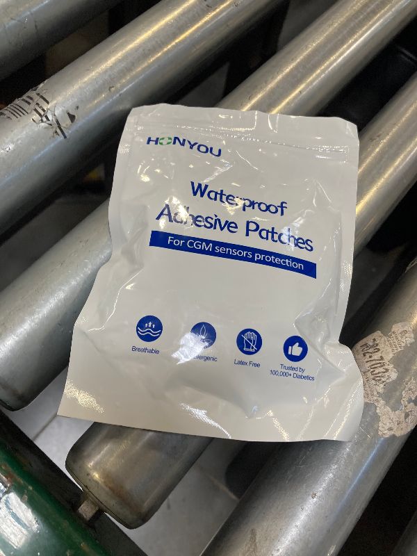 Photo 1 of 60Pack Libre Sensor Covers Latex-Free Medical Adhesive Patches for Libre 2/3 Precut CGM Tape with No Glue On The Center Waterproof and Strong Stick for Long Stay