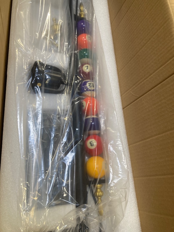 Photo 1 of Billiard Pool Table Pendant Light Chandelier Gaming Room Industrial Ceiling Lamp* 2 Glass base are broken*
