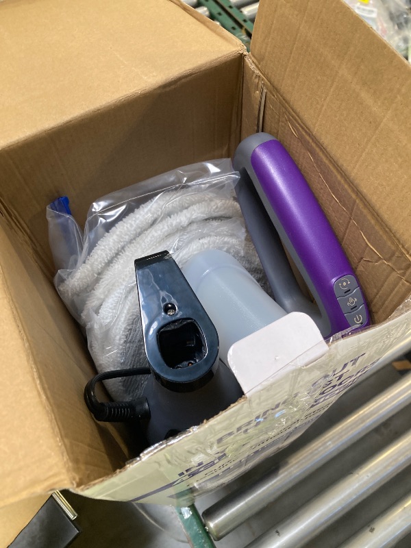 Photo 1 of crub & Steam Mop with Rotating Mop Pads, LED Headlights, 6 Scrub Pads, Large Tank, Swivel Steering, Effortless Scrubbing Hard Floor Cleaner Upgraded
