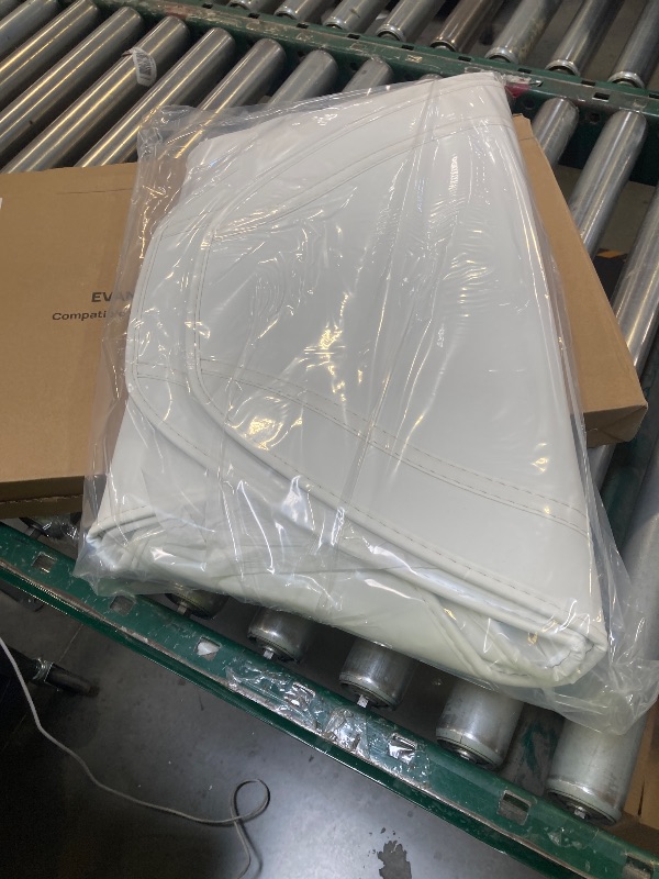Photo 1 of seat back protector copatible with tesla model 3 model y model s model x set of 2 WHITE