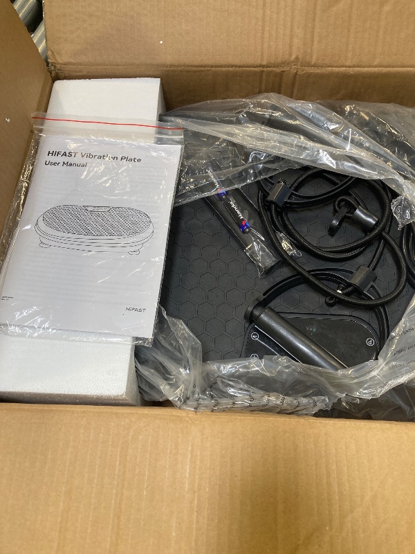 Photo 1 of Curved Vibration Plate Exercise Machine, XL Vibration Plate 400 lbs Capacity with 9 Auto Modes and 120 Adjustable Speeds, Whole Body Vibration Plate Machine...
