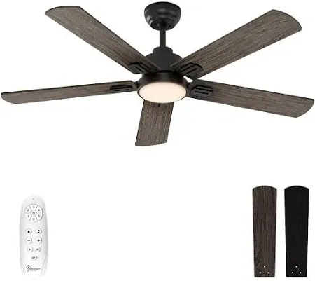 Photo 1 of Warmiplanet 52"Ceiling Fans with Lights and Remote Control