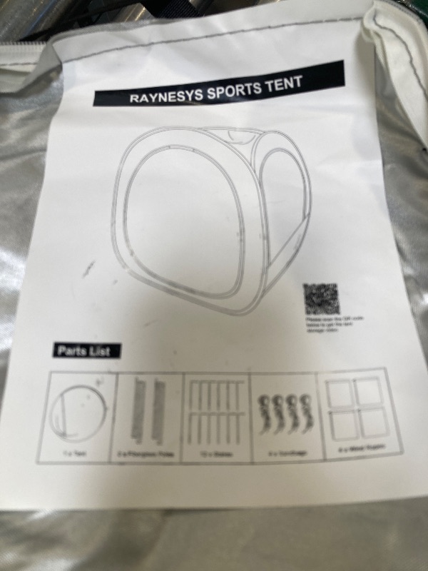 Photo 1 of Sports Pods, Instant Pop Up Bubble Tent Fits 1-2 Persons, Spacious Interior, High Visibility & Ventilation for Outside Sports Events, Fishing
