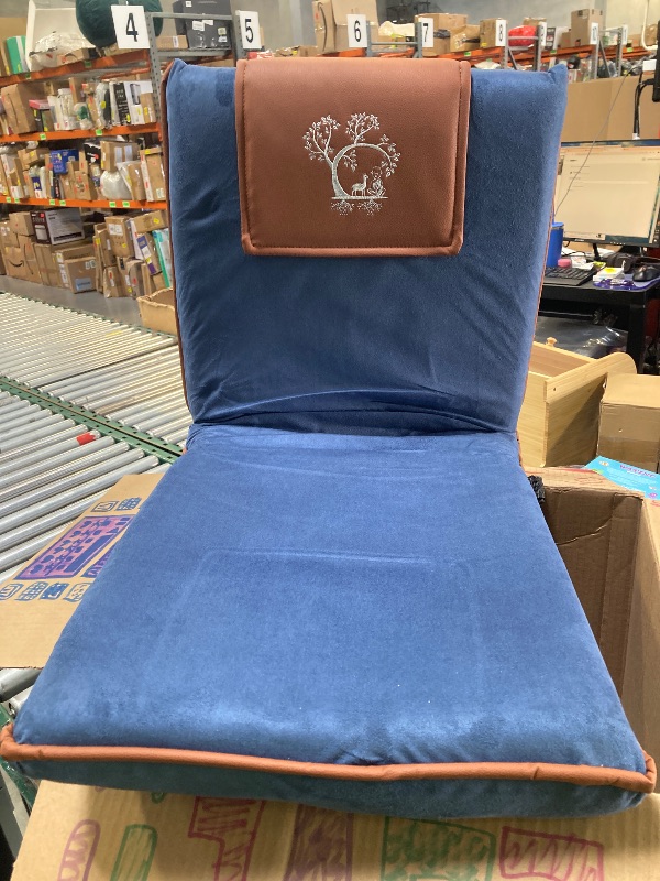 Photo 1 of Japanese Meditation Floor Chair with Back Support for Adults - Premium Medita...
