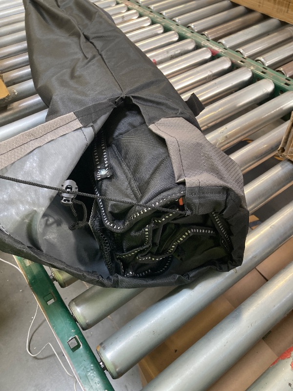 Photo 1 of ALPHA CAMP Oversized Camping Folding Chair, Heavy Duty Support 450 LBS Steel Frame Collapsible Padded Arm Chair with Cup Holder Quad Lumbar Back, Portable for Outdoor