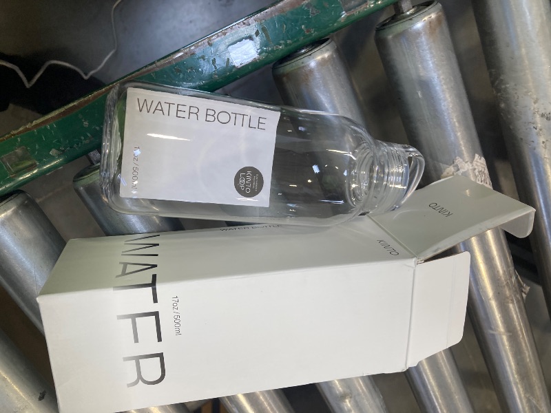 Photo 1 of KINTO 20391 Water Bottle, 16.9 fl oz (500 ml), Clear, Lightweight, Dishwasher Safe, My Bottle