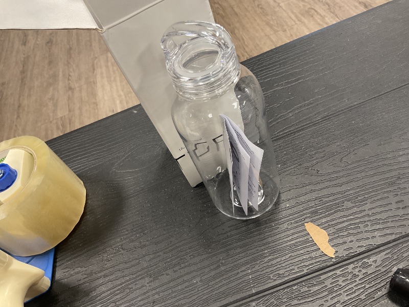 Photo 1 of Plastic KINTO 20391 Water Bottle, 16.9 fl oz (500 ml), Clear, Lightweight, Dishwasher Safe, My Bottle