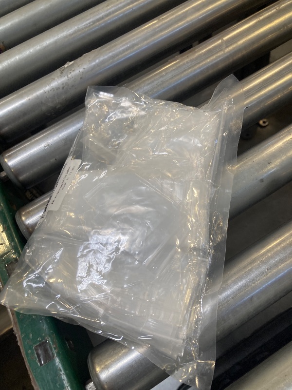 Photo 1 of JINYONBAG Mini Plastic Bags, 400pcs 2" x 2" Transparent Reusable Zipper Storage Bags for Jewelry, Candy, Coins