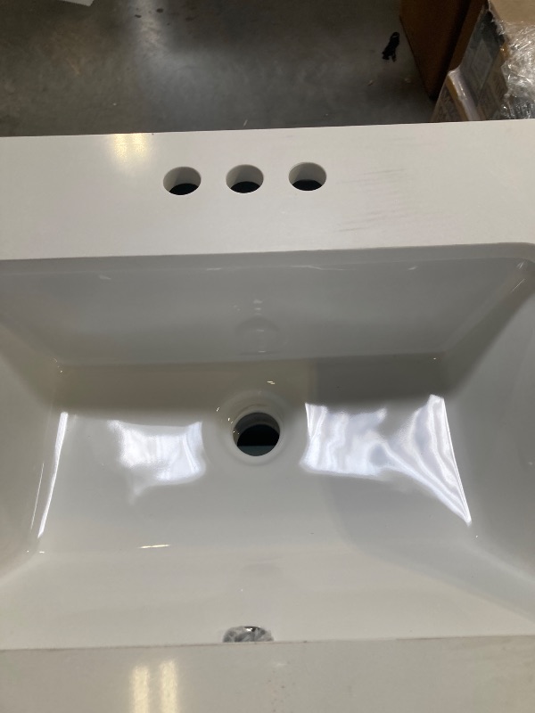 Photo 1 of 3 Hole sink with vanity stand 