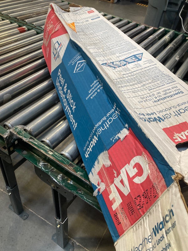 Photo 1 of Gaf Materials 0912000MV "Eaveguard" Leak Barrier 1.5 Sqft