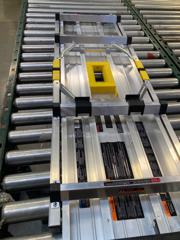 Photo 1 of Gorilla Ladders 4 ft. x 12 in. x 20 in. Aluminum Slim-Fold Work Platform, 300 lbs. Load Capacity GLWP-47