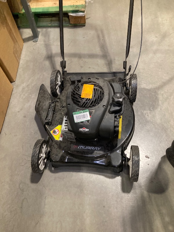 Photo 1 of Murray
20 in. 125 cc Briggs & Stratton Walk Behind Gas Push Lawn Mower with 4 Wheel Height Adjustment and Prime 'N Pull Start
