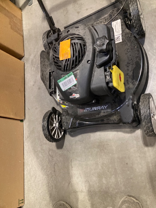Photo 1 of Murray
20 in. 125 cc Briggs & Stratton Walk Behind Gas Push Lawn Mower with 4 Wheel Height Adjustment and Prime 'N Pull Start