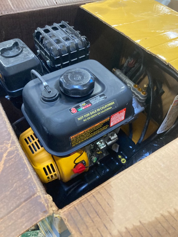 Photo 1 of DEWALT 3400 PSI 2.5 GPM Gas Cold Water Pressure Washer with DeWalt 210 Engine DXPW61372