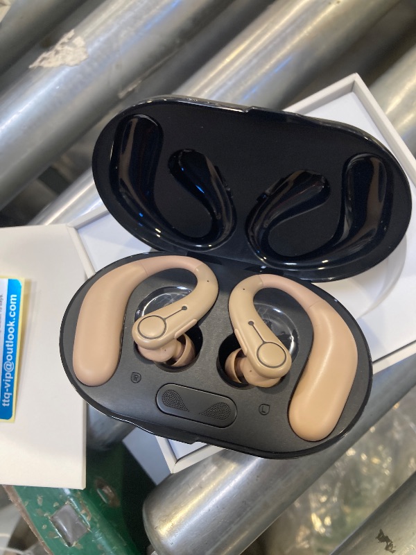 Photo 1 of Hearing Aids, Hearing Aids for Seniors with Bluetooth, Rechargeable Hearing Aid with Noise Cancellation, 5-Level Button Volume Control, OTC Hearing Amplifier for Moderate Hearing Loss, Clear Sound