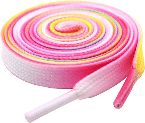 Photo 1 of Vibrant Shoelaces for Fun, Cool Design with Metal Aglets 1 Pair

