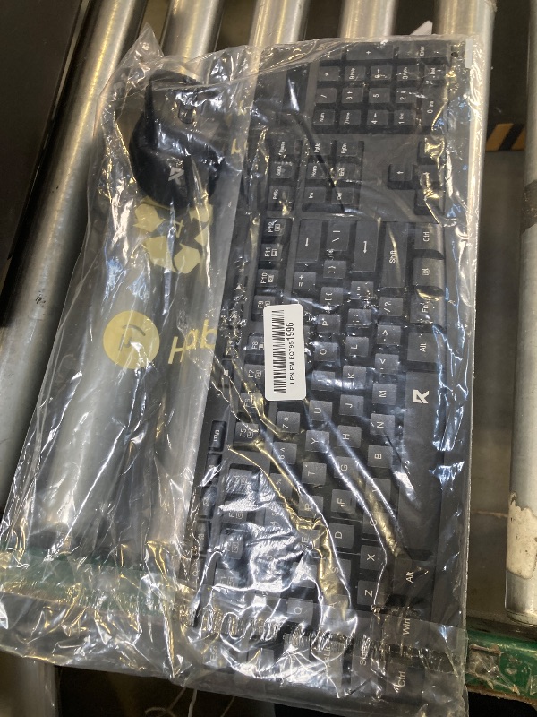 Photo 1 of Redragon Wireless Keyboard and Mouse Combo, 2.4G Full-Sized Ergonomic Computer Keyboard and 5 Level DPI Adjustable Wireless Mouse for Windows, Mac OS Desktop/Laptop/PC, BS-7367-B