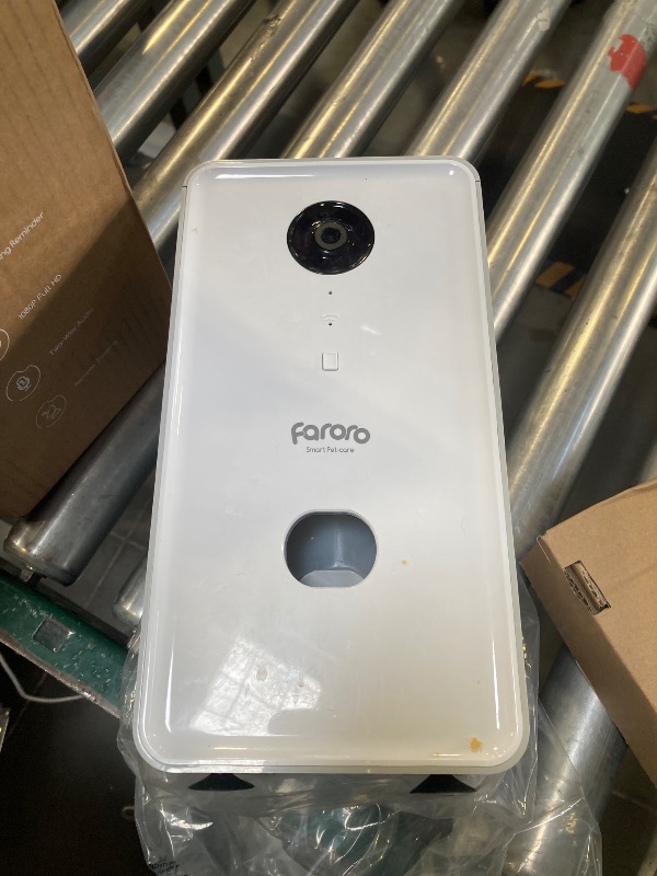 Photo 1 of faroro Dog Camera with Treat Dispenser, 2.4G and 5G WiFi Pet Camera with Two Way Audio and 1080P Full HD Night Vision for Treat Tossing and Monitoring Your Pet Remotely