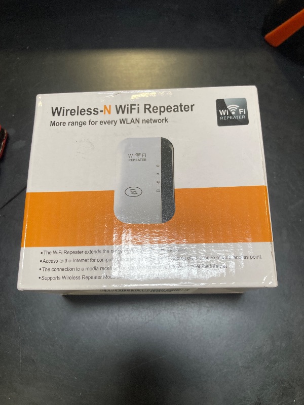 Photo 1 of WiFi Extender, WiFi Signal Booster Up to 5800sq.ft and 56+ Devices, WiFi Range Extender, Wireless Internet Repeater, Long Range Amplifier with Ethernet Port,1-Key Setup, Access Point, Alexa Compatible