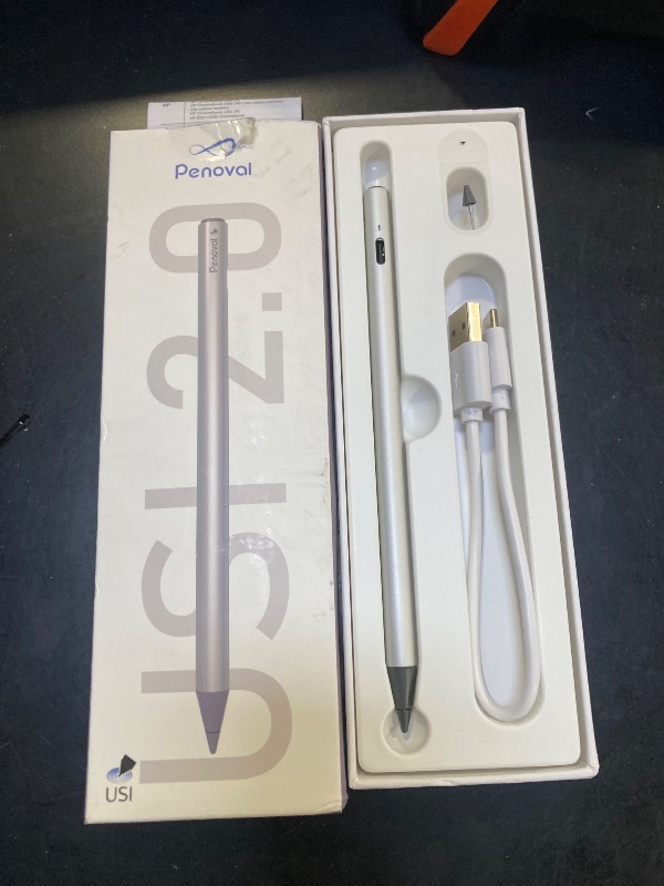 Photo 1 of Penoval USI2.0 Stylus Pen for Chromebooks - 4096 Levels Pressure for Lenovo, ASUS, HP Chrome Devices & Google Pixel Tablet