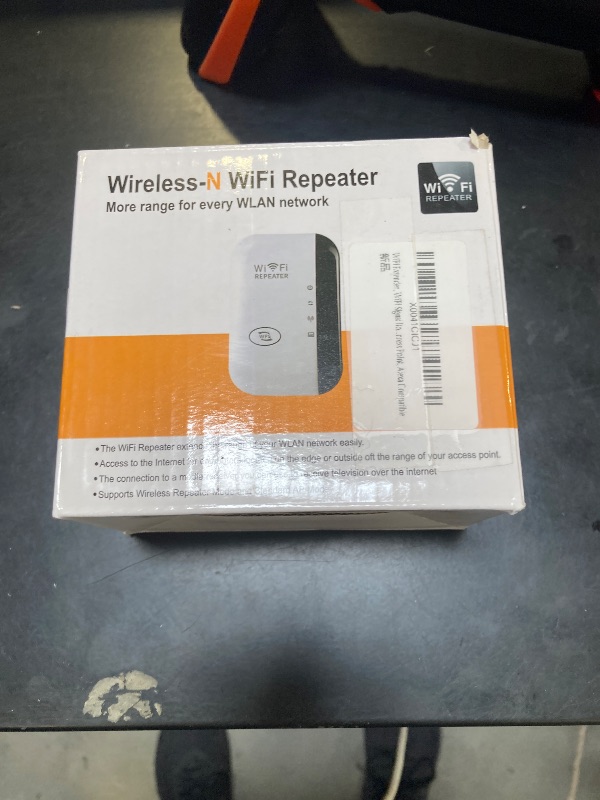 Photo 1 of WiFi Extender, WiFi Signal Booster Up to 5800sq.ft and 56+ Devices, WiFi Range Extender, Wireless Internet Repeater, Long Range Amplifier with Ethernet Port,1-Key Setup, Access Point, Alexa Compatible