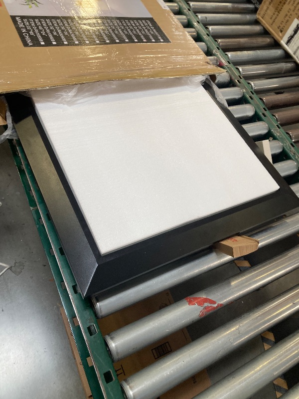 Photo 1 of 22x30 Inch Black Bathroom Mirror for Wall, Thick Metal Framed Rectangle Mirrors for Over Sink, Bedroom, Living Room, Entryway, Anti-Rust, HD Tempered Glass