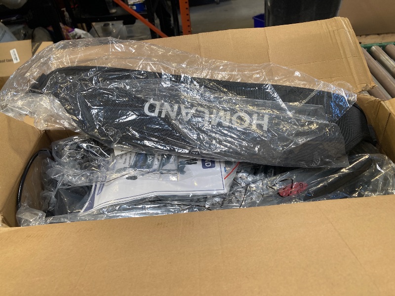 Photo 1 of Upright Walker, Stand Up Rollator Walker with Padded Seat and Backrest, Lightweight, Compact Folding, Fully Adjustment Frame for Seniors, Blue