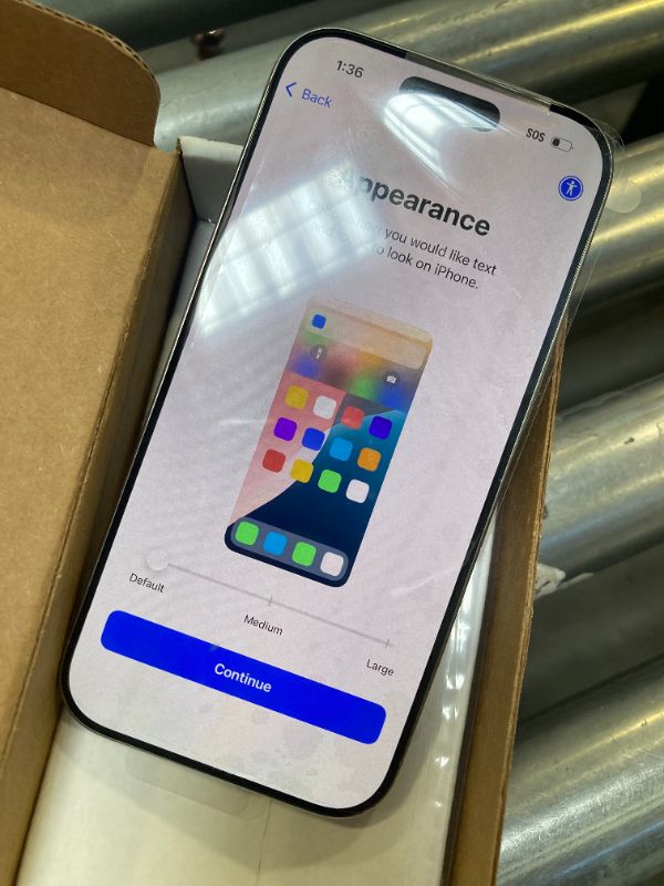 Photo 1 of Apple iPhone 16 Pro, US Version, 128GB, Natural Titanium - Unlocked (Renewed)