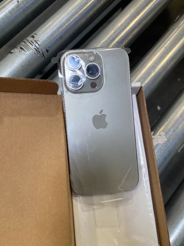Photo 1 of Apple iPhone 16 Pro, US Version, 128GB, Natural Titanium - Unlocked (Renewed)