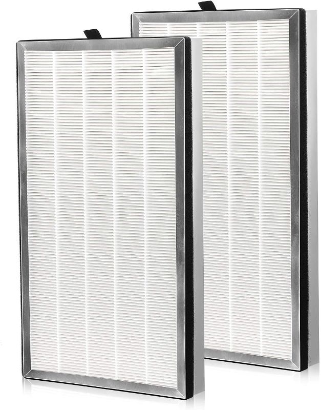 Photo 1 of 112 Replacement Filter Compatible with MA Series 112 V2.0 Air Purifie-r for Pollen, Wildfire Smoke, 3-in-1 HEPA Activated Carbon Filter, 1 Set