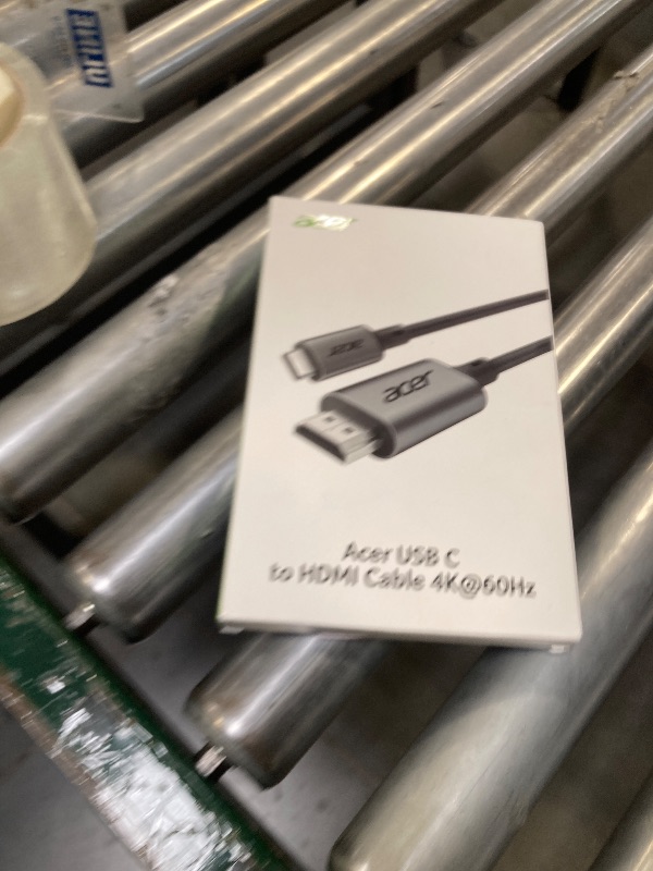 Photo 1 of Acer USB C to HDMI Cable for Home Office 6.6FT (4K@60Hz), High-Speed Type C to HDMI 2.0 Braided Cord, Thunderbolt 4/3 Compatible with MacBook, iPhone 16/15 Pro/Max, iMac, iPad Pro, Galaxy S24, Surface