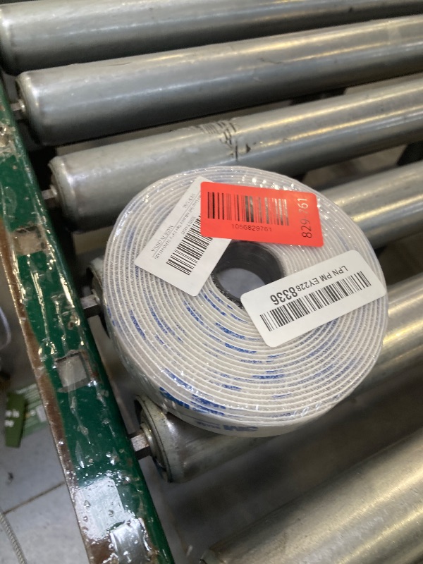 Photo 1 of 3M Hook and Loop Self Adhesive Tape 3/4" x 20Ft 9448A Sticky Back Interlocking Nylon Fabric Fastener Heavy Duty Adhesion Strip Tape White(9448AH)